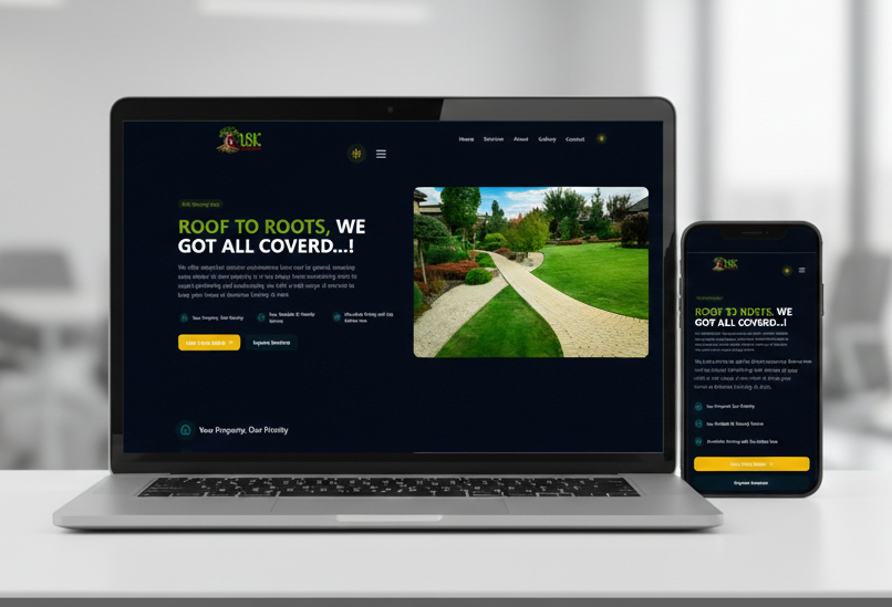 Property Care Services Website